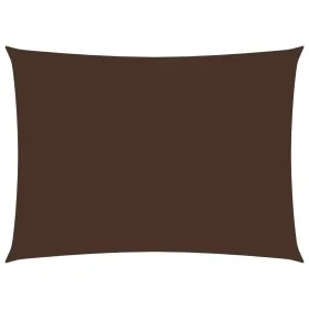 Rectangular sail awning brown Oxford fabric 5x6 m by vidaXL, Umbrellas - Ref: Foro24-135824, Price: 90,94 €, Discount: %