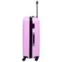 Set of 2 pink hardshell suitcases with wheels made of ABS. by vidaXL, Suitcases - Ref: Foro24-92429, Price: 118,23 €, Discoun...