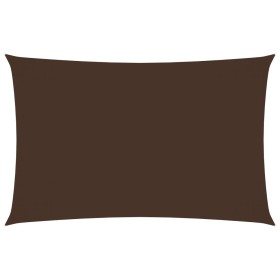 Toldo de vela rectangular tela Oxford marrón 5x8 m de vidaXL, Sombrillas - Ref: Foro24-135826, Precio: 109,31 €, Descuento: %