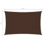 Rectangular sail awning brown Oxford fabric 5x8 m by vidaXL, Umbrellas - Ref: Foro24-135826, Price: 113,91 €, Discount: %