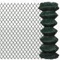 Grüner Stahldrahtzaun 1x25 m von vidaXL, Zaunpaneele - Ref: Foro24-140349, Preis: 90,10 €, Rabatt: %
