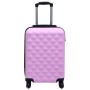 Set of 2 pink hardshell suitcases with wheels made of ABS. by vidaXL, Suitcases - Ref: Foro24-92429, Price: 110,41 €, Discoun...