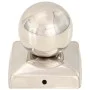 Post caps 6 pcs stainless steel globe end 71x71 mm by vidaXL, Accessories for gates and fences - Ref: Foro24-145493, Price: 4...