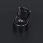 Cabezal ducha efecto lluvia acero inox cuadrado negro 20x20 cm de vidaXL, Cabezales de ducha - Ref: Foro24-147695, Precio: 24...