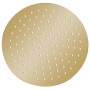 Cabezal de ducha redondo efecto lluvia acero inox dorado 25 cm de vidaXL, Cabezales de ducha - Ref: Foro24-147704, Precio: 22...