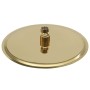 Runder Duschkopf mit Regeneffekt, goldfarbener Edelstahl, 25 cm von vidaXL, Duschköpfe - Ref: Foro24-147704, Preis: 23,81 €, ...