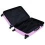 Set of 2 pink hardshell suitcases with wheels made of ABS. by vidaXL, Suitcases - Ref: Foro24-92429, Price: 118,23 €, Discoun...