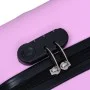Set of 2 pink hardshell suitcases with wheels made of ABS. by vidaXL, Suitcases - Ref: Foro24-92429, Price: 118,23 €, Discoun...