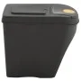 Stackable trash cans 4 units gray polypropylene 100 L by vidaXL, Garbage cans and trash cans - Ref: Foro24-152200, Price: 81,...