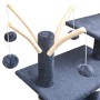 Cat scratching post sisal scratching post 125 cm dark blue by vidaXL, Cat furniture - Ref: Foro24-170484, Price: 61,72 €, Dis...