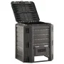 Black garden composter 380 L by vidaXL, Composters - Ref: Foro24-312272, Price: 72,53 €, Discount: %