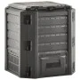 Black garden composter 380 L by vidaXL, Composters - Ref: Foro24-312272, Price: 72,53 €, Discount: %