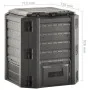 Black garden composter 380 L by vidaXL, Composters - Ref: Foro24-312272, Price: 72,53 €, Discount: %