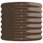 Brown powder coated steel planter 114x40x36 cm by vidaXL, Pots and planters - Ref: Foro24-318865, Price: 38,39 €, Discount: %