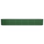 Green powder coated steel flower bed planter 260x40x36 cm by vidaXL, Pots and planters - Ref: Foro24-318878, Price: 66,79 €, ...