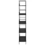 5-tier black engineered wood shelf 60x27.6x158.5cm by vidaXL, Bookcases and shelves - Ref: Foro24-288226, Price: 70,24 €, Dis...