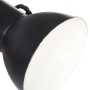 Lámpara de pared industrial negra 65x25 cm E27