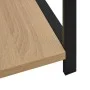 Estantería pequeña de madera negro y roble 33,5x39,6x79,7 cm de vidaXL, Librerías y estanterías - Ref: Foro24-288233, Precio:...