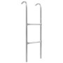 Trampoline ladder with 2 steps silver steel 102.6 cm by vidaXL, Accessories for trampolines - Ref: Foro24-92409, Price: 23,06...