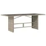 Garden dining set 7 pieces and light gray synthetic rattan cushions by vidaXL, Garden sets - Ref: Foro24-3213362, Price: 1,00...