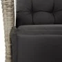 Garden dining set 7 pieces and light gray synthetic rattan cushions by vidaXL, Garden sets - Ref: Foro24-3213362, Price: 1,00...