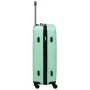 Maleta rígida con ruedas ABS verde menta de vidaXL, Maletas - Ref: Foro24-92425, Precio: 80,66 €, Descuento: %