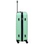 Rigid suitcase with mint green ABS wheels by vidaXL, Suitcases - Ref: Foro24-92425, Price: 83,73 €, Discount: %