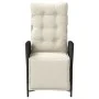 Garden recliners with footrest 2 pcs black PE rattan by vidaXL, Garden chairs - Ref: Foro24-365288, Price: 261,51 €, Discount: %