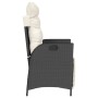 Gartenliegen mit Fußstütze, 2 Stück, schwarzes PE-Rattan von vidaXL, Gartenstühle - Ref: Foro24-365288, Preis: 228,12 €, Raba...
