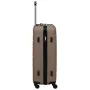 Brown ABS rigid suitcase with wheels by vidaXL, Suitcases - Ref: Foro24-92428, Price: 92,81 €, Discount: %