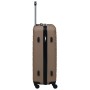 Maleta rígida con ruedas ABS marrón de vidaXL, Maletas - Ref: Foro24-92428, Precio: 89,37 €, Descuento: %