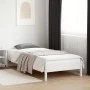 Solid white pine wood bed frame 90x200 cm by vidaXL, Beds and slatted bases - Ref: Foro24-842711, Price: 80,80 €, Discount: %