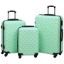Set aus drei starren Koffern mit Rollen aus ABS in Minzgrün. von vidaXL, Koffer - Ref: Foro24-92415, Preis: 133,54 €, Rabatt: %