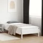 Massives Bettgestell aus weißem Kiefernholz, 100 x 200 cm von vidaXL, Betten und Lattenroste - Ref: Foro24-842707, Preis: 84,...