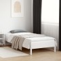 Massives Bettgestell aus weißem Kiefernholz, 100 x 200 cm von vidaXL, Betten und Lattenroste - Ref: Foro24-842707, Preis: 84,...