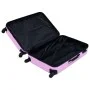 Juego de maletas rígidas 3 piezas ABS rosa de vidaXL, Maletas - Ref: Foro24-92414, Precio: 145,66 €, Descuento: %