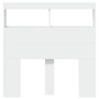 Cabecero de cama con LED blanco 100x17x102 cm de vidaXL, Cabeceros y pies de cama - Ref: Foro24-839182, Precio: 74,75 €, Desc...