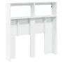 Bed headboard with white LED 100x17x102 cm by vidaXL, Headboards and footboards - Ref: Foro24-839182, Price: 72,65 €, Discoun...