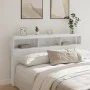 Bettkopfteil mit weißer LED 180x17x102 cm von vidaXL, Kopf- und Fußteile - Ref: Foro24-839210, Preis: 111,78 €, Rabatt: %