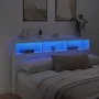 Bettkopfteil mit weißer LED 180x17x102 cm von vidaXL, Kopf- und Fußteile - Ref: Foro24-839210, Preis: 111,78 €, Rabatt: %