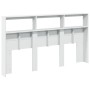 Bed headboard with white LED 180x17x102 cm by vidaXL, Headboards and footboards - Ref: Foro24-839210, Price: 113,58 €, Discou...