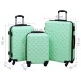Juego de maletas rígidas con ruedas 3 piezas ABS menta by vidaXL, Suitcases - Ref: Foro24-92415, Price: 135,68 €, Discount: %