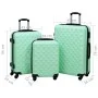 Set aus drei starren Koffern mit Rollen aus ABS in Minzgrün. von vidaXL, Koffer - Ref: Foro24-92415, Preis: 133,54 €, Rabatt: %