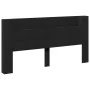 Bettkopfteil mit schwarzer LED 200x16,5x103,5 cm von vidaXL, Kopf- und Fußteile - Ref: Foro24-839267, Preis: 92,70 €, Rabatt: %