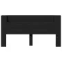 Bed headboard with black LED 200x16.5x103.5 cm by vidaXL, Headboards and footboards - Ref: Foro24-839267, Price: 92,69 €, Dis...