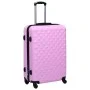 Maleta rígida con ruedas ABS rosa de vidaXL, Maletas - Ref: Foro24-92424, Precio: 87,06 €, Descuento: %