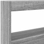 Bettkopfteil mit LED-Licht Sonomagrau 100x17x102 cm von vidaXL, Kopf- und Fußteile - Ref: Foro24-839194, Preis: 78,03 €, Raba...