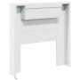 Cabecero de cama con luz LED blanco 100x16,5x103,5 cm de vidaXL, Cabeceros y pies de cama - Ref: Foro24-839231, Precio: 82,33...