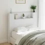Bed headboard with white LED light 120x16.5x103.5 cm by vidaXL, Headboards and footboards - Ref: Foro24-839238, Price: 87,94 ...