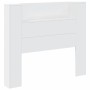 Bettkopfteil mit weißem LED-Licht 120x16,5x103,5 cm von vidaXL, Kopf- und Fußteile - Ref: Foro24-839238, Preis: 89,41 €, Raba...